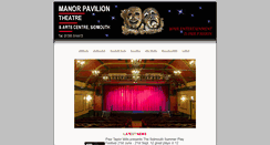 Desktop Screenshot of manorpavilion.com